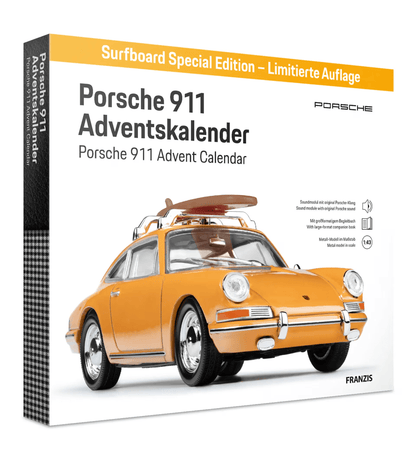 Porsche 911 with Surfboard Advent Calendar (SPECIAL EDITION)