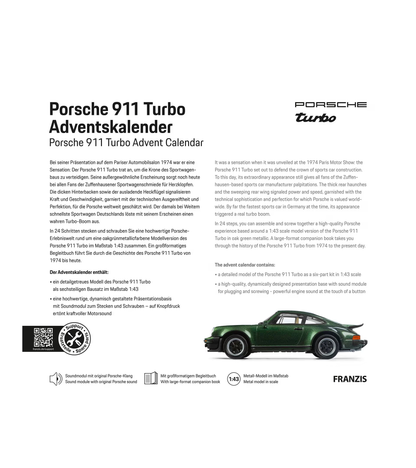 Porsche 911 Turbo Advent Calendar