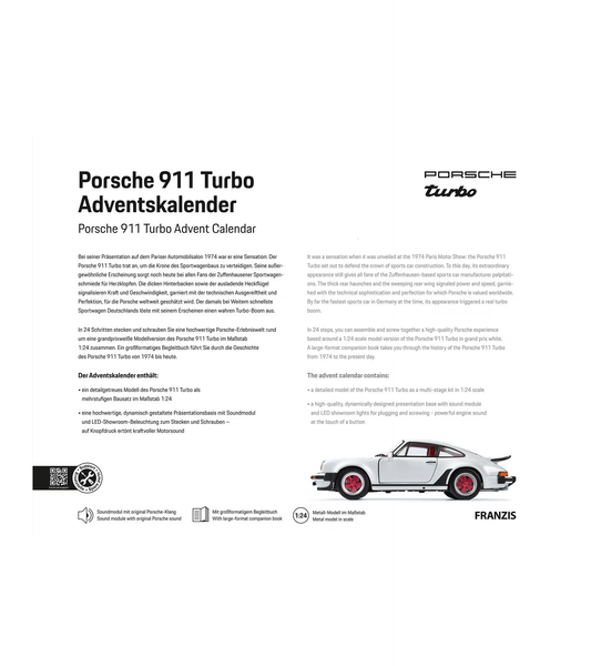 Porsche 911 Turbo Advent Calendar