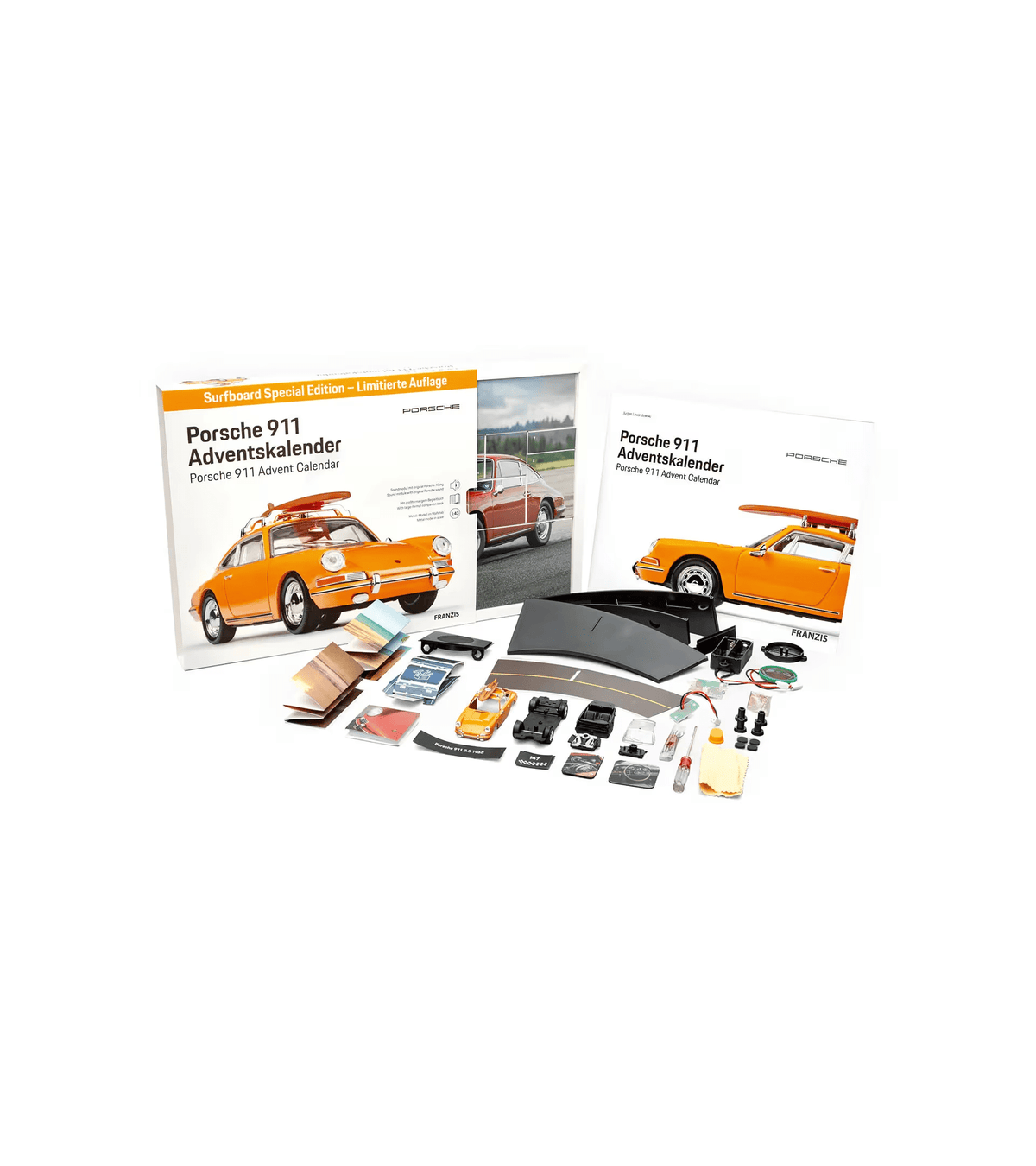 Porsche 911 with Surfboard Advent Calendar (SPECIAL EDITION)